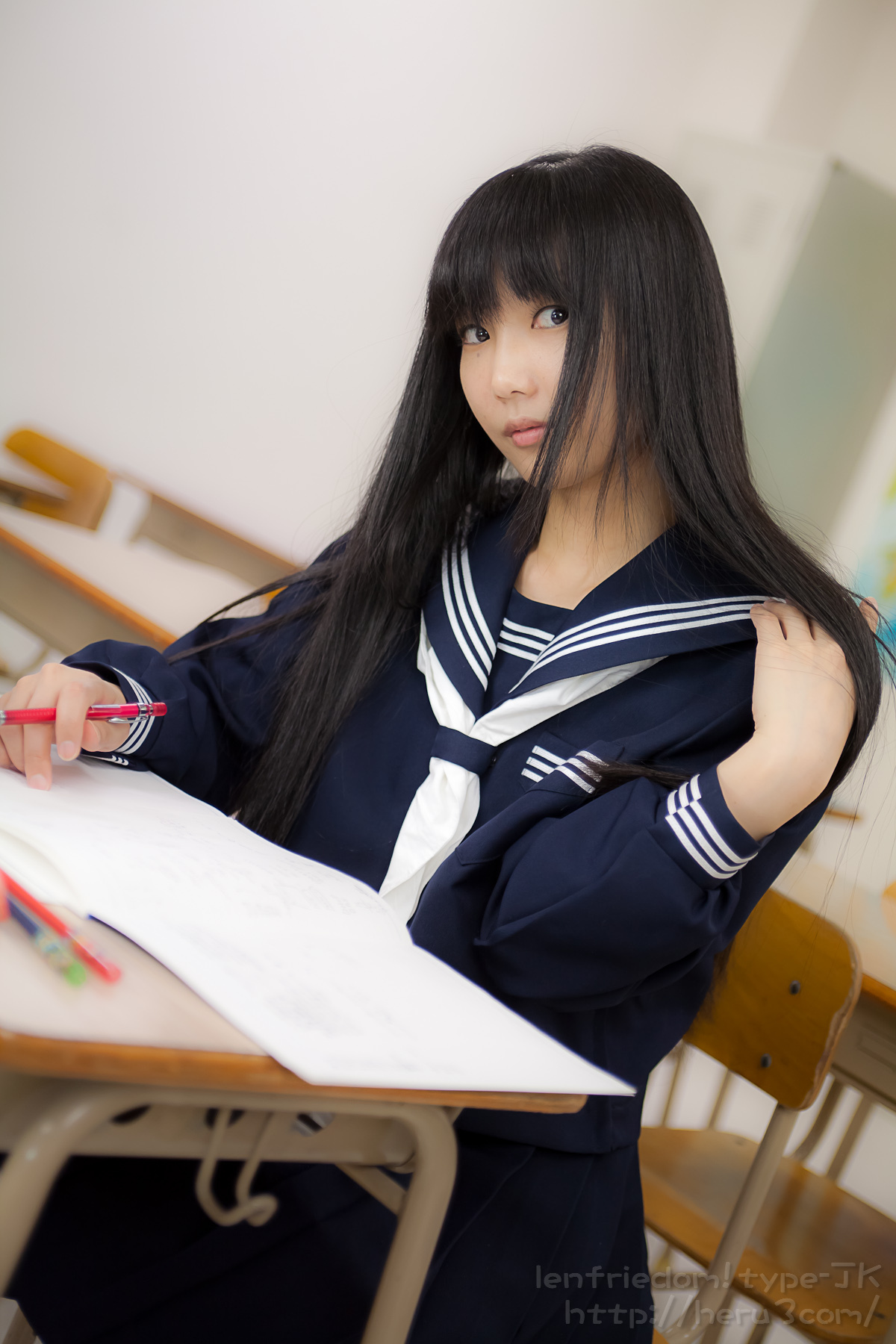 (C80) (コスプレ) [lenfried] lenfriedom CosPlay制服诱惑套图